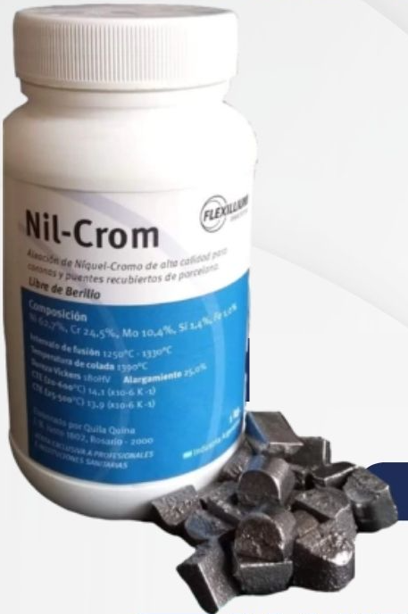Metal p/fija NIL CROM