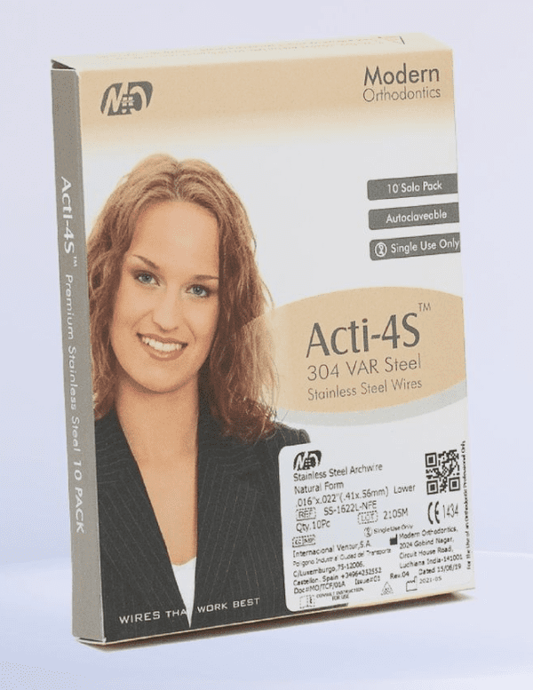 Arcos de acero inoxidable ACTI 4S - Rectangulares