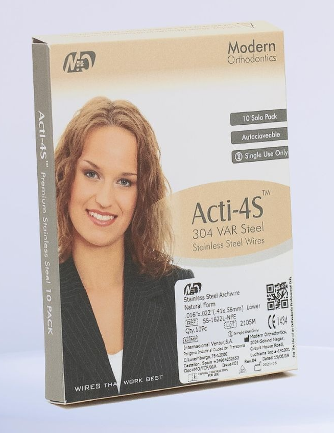 Arcos de acero inoxidable ACTI 4S – Rectangulares